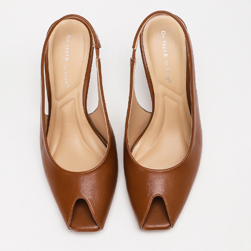 Sexy Slingback High Heels Wome - огляд і ціна Casual Sandal Leather