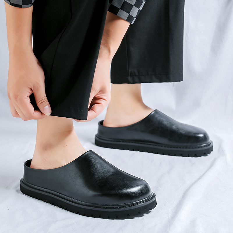 Platform Flats Leather Mules M - огляд і ціна Flip Flop Leather Men