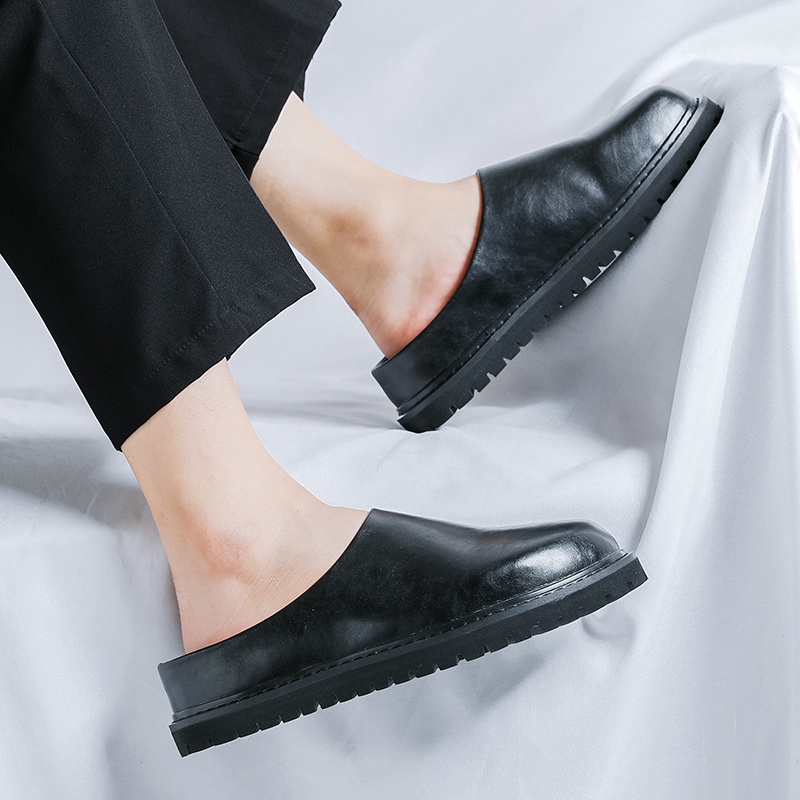 Platform Flats Leather Mules M - огляд і ціна Flip Flop Leather Men
