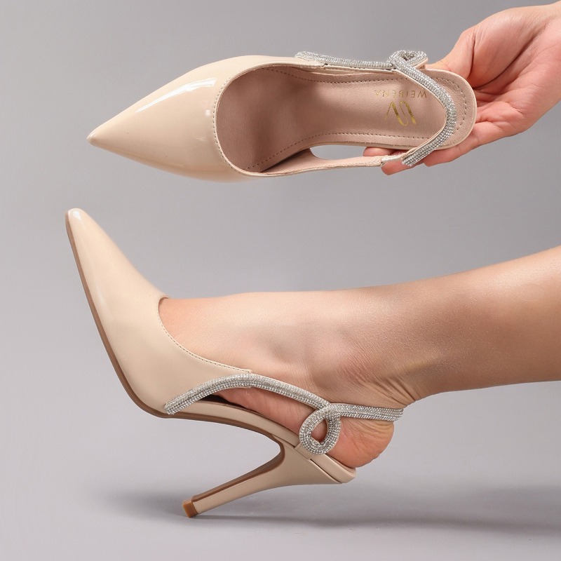 Sexy Patent Leather Pointed To - огляд і ціна Casual Sandal Leather