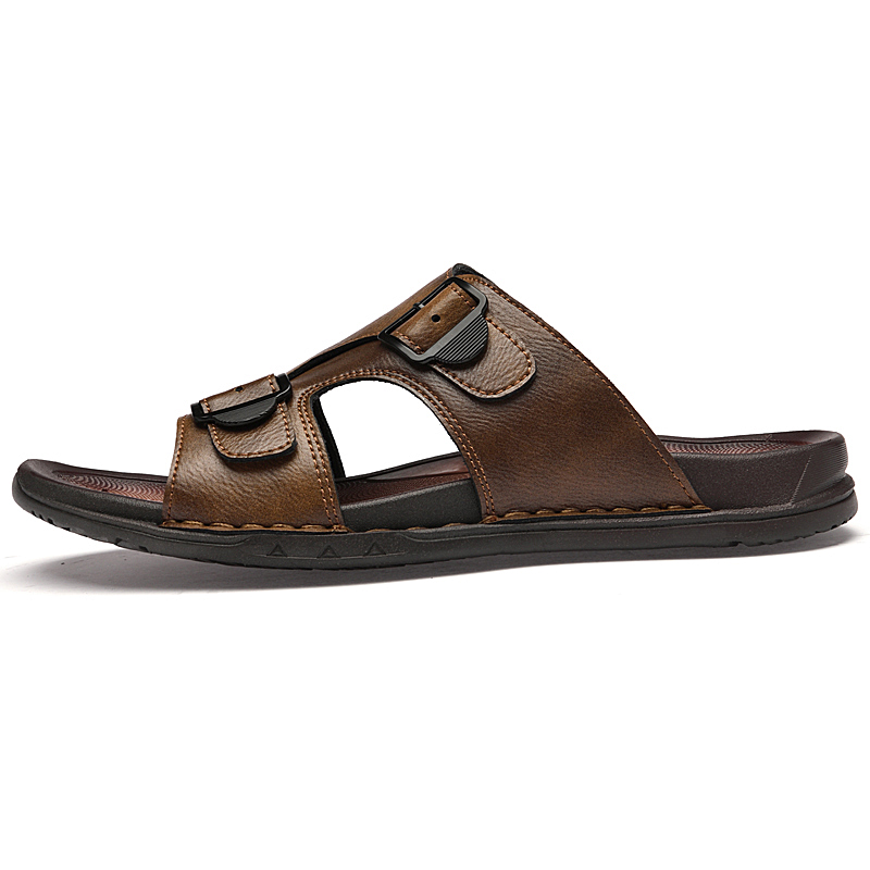 Summer Mens Leather Slippers M - огляд і ціна Flip Flop Leather Men