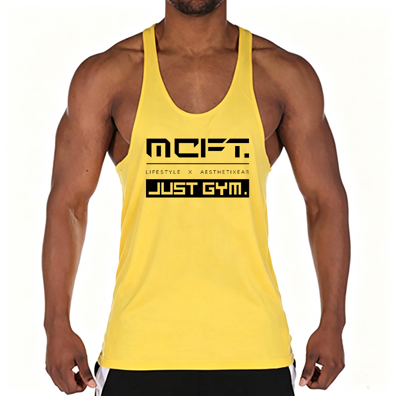Running Men Cotton Gym Vest Ta - огляд і ціна Tank Top Muscle