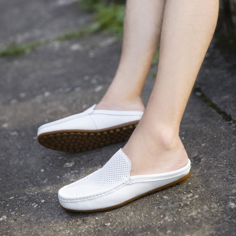 Summer Men Casual Loafers Fash - огляд і ціна Flip Flop Leather Men