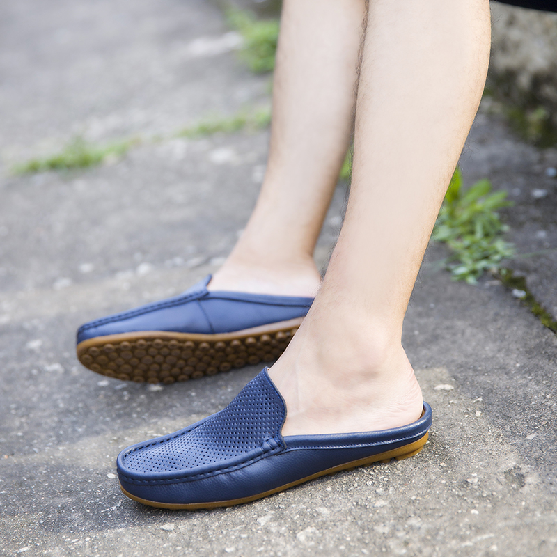 Summer Men Casual Loafers Fash - огляд і ціна Flip Flop Leather Men