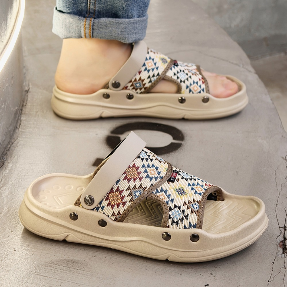 Men's Slippers Lightweight Can - огляд і ціна Flip Flop Leather Men
