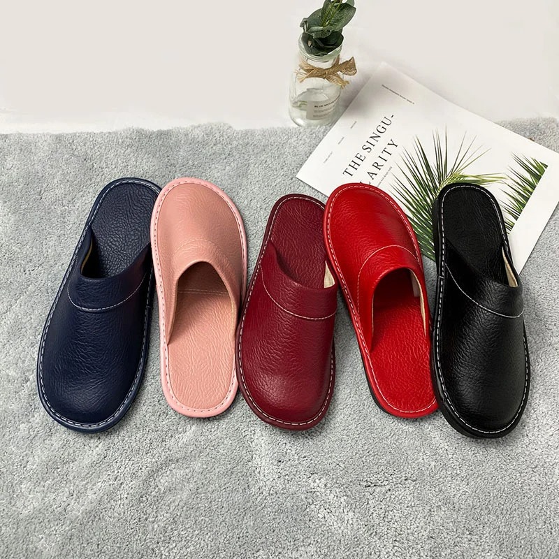Autumn Winter Indoor Shoes 47  - огляд і ціна Flip Flop Leather Men