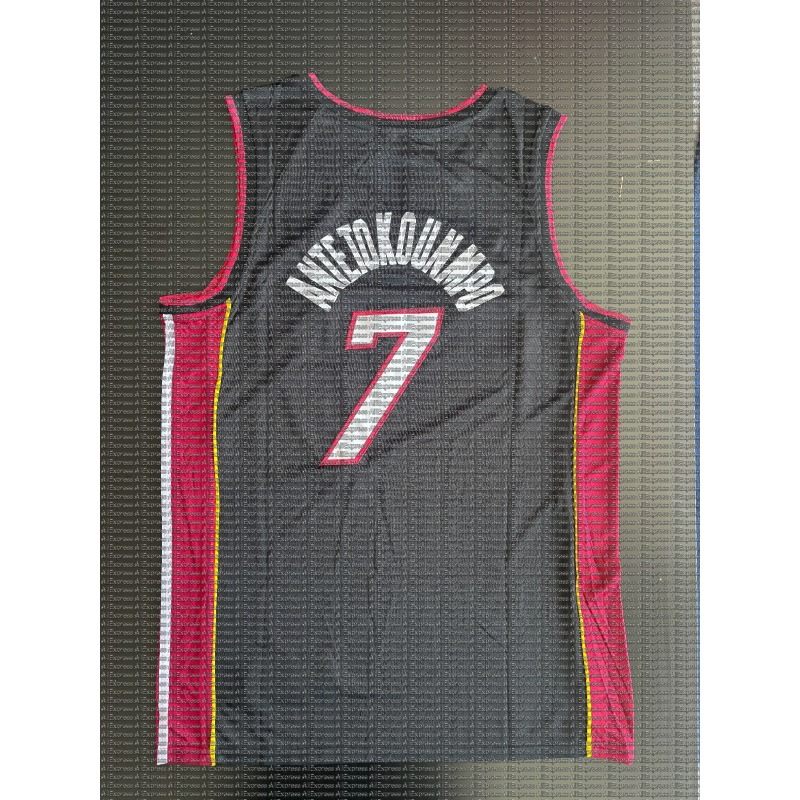 Black and Red Antetokounmpo No - огляд і ціна Shirt Camp Collar