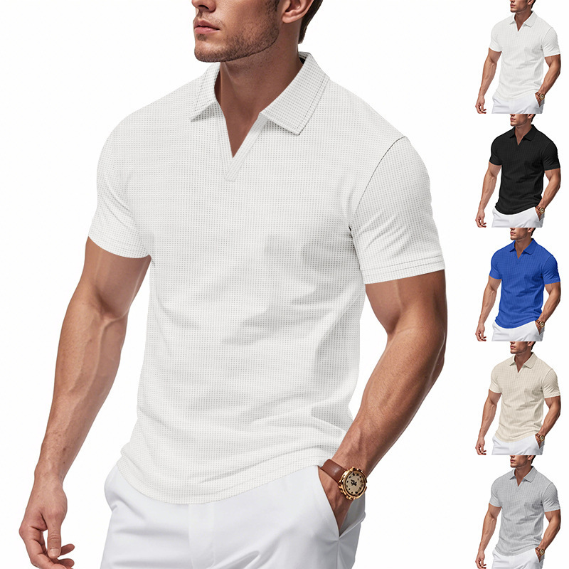 2026 New Summer Breathable Pol - огляд і ціна Shirt Camp Collar