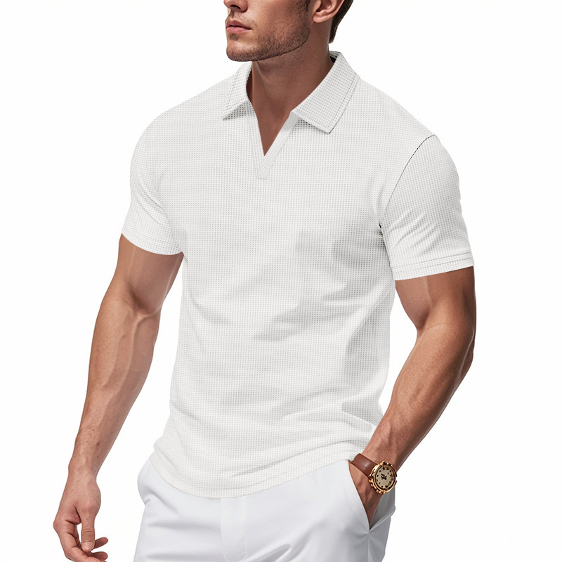 2026 New Summer Breathable Pol - огляд і ціна Shirt Camp Collar