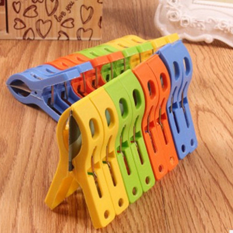 New··8Pcs/set Hanger Clips Lar - огляд і ціна Beach Towel Large